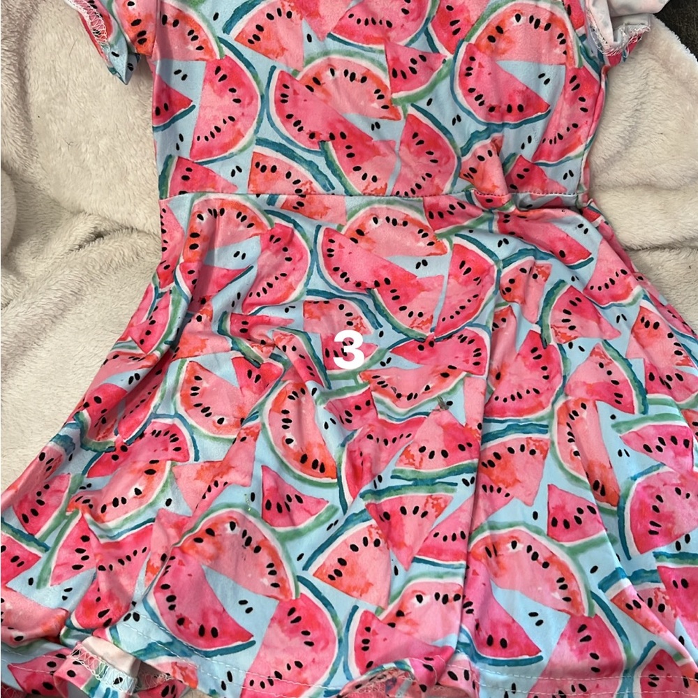 Watermelon Print Dress